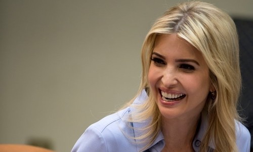 Ivanka Trump, con gái Tổng thống Mỹ Donald Trump. Ảnh: New York Times