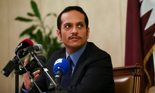 Ngoại trưởng Qatar Mohammed bin Abdulrahman al-Thani. Ảnh: Reuters.