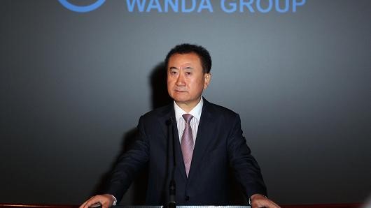 Tỷ phú Vương Kiện Lâm, ông chủ Dalian Wanda, là người giàu thứ hai Trung Quốc. Ảnh: Getty.