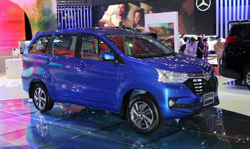 Toyota Avanza tại triển lãm Việt Nam Motorshow 2017 đang diễn ra tại TP HCM.