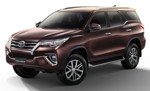 Fortuner mới tại Thái Lan.