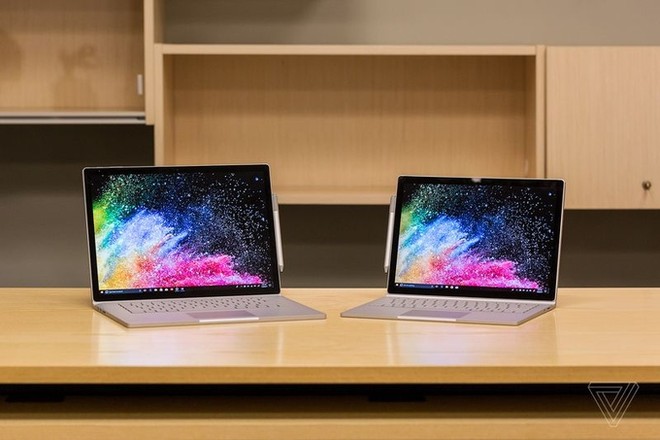 Surface Book 2 trình làng với pin 17 tiếng, thêm bản 15 inch