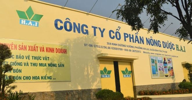 Cổ phiếu HAI của Nông dược H.A.I vào diện kiểm soát đặc biệt