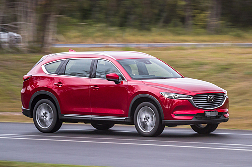 Mazda CX-8 sắp bán ra tại Việt Nam. Ảnh: Autoexpress. 