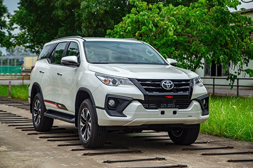 Toyota Fortuner bản lắp ráp tại nhà máy của hãng ở Vĩnh phúc. Ảnh: Toyota.