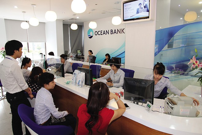 OceanBank sẽ được chuyển giao cho nhà băng khác theo hình thức mua bắt buộc. Ảnh: Đức Thanh.