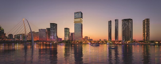 Marina Central Tower - biểu tượng làm nên chân trời mới của TP.HCM.