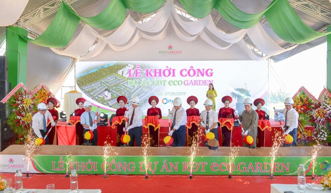 Lễ khởi công Khu đô thị Eco Garden.