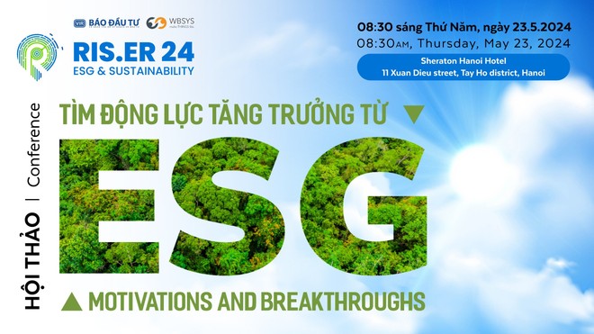 Tìm động lực tăng trưởng từ ESG