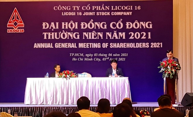 ĐHCĐ Licogi 16 (LCG): phát hành cổ đông hiện hữu 500 tỷ đồng, ký nhiều dự án giá trị hơn chục ngàn tỷ đồng 