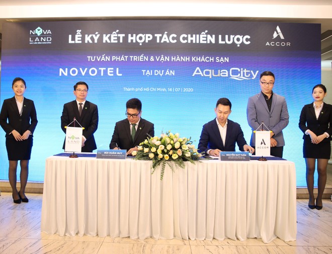 Tập đoàn Novaland ký kết hợp tác chiến lược cùng Accor phát triển Aqua City