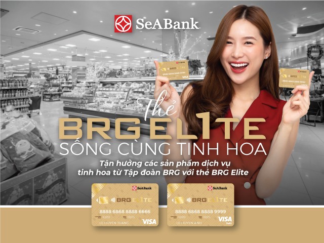 SeABank và BRG Group ra mắt thẻ quốc tế BRG Elite