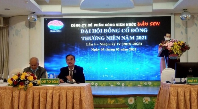 ĐHCĐ thường niên Công viên nước Đầm Sen (DSN): Đưa ra 2 kịch bản cho năm 2021