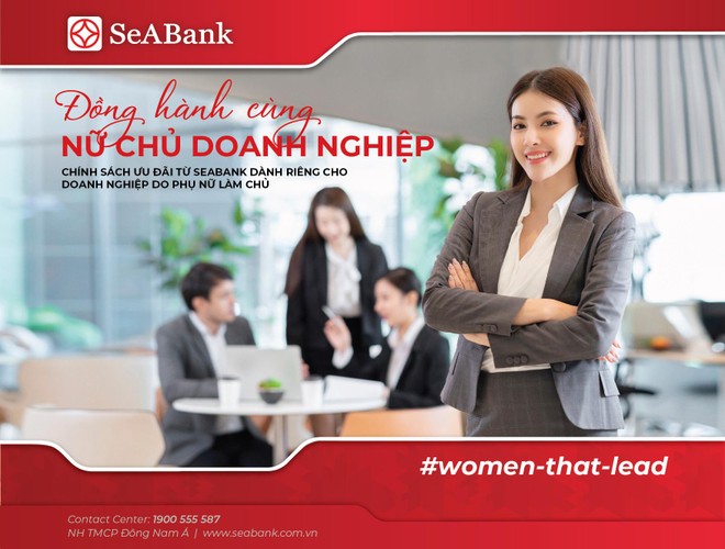 SeABank dành nhiều ưu đãi cho doanh nghiệp phụ nữ làm chủ