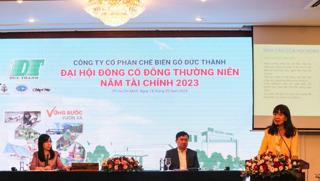 ĐHĐCĐ Gỗ Đức Thành (GDT): Lên kế hoạch tăng trưởng trở lại trong năm 2024