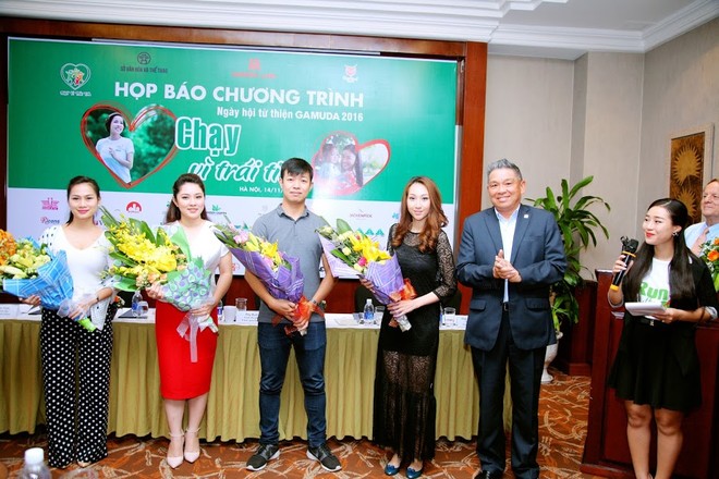 Gamuda Land Việt Nam họp báo công bố chương trình “Chạy vì trái tim 2016” sáng 14/11