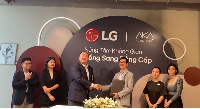 LG Electronics Việt Nam và AKA Furniture ký kết hợp tác