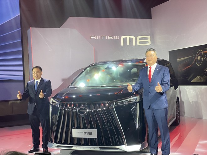 GAC Motor giới thiệu mẫu xe All-New M8 hoàn toàn mới tại thị trường Việt Nam.