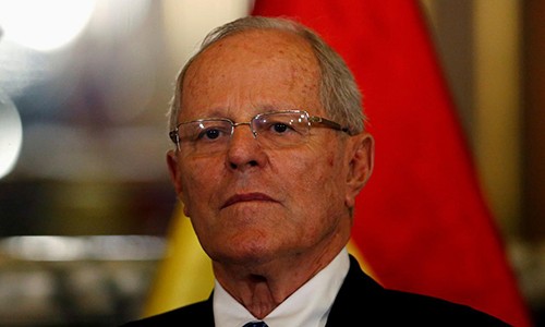 Tổng thống Peru Kuczynski. Ảnh: Reuters.