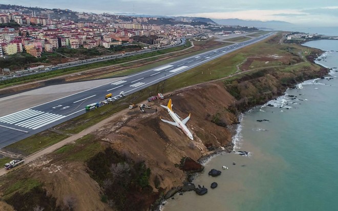 Máy bay chở hơn 160 khách vào thời điểm gặp sự cố. Ảnh: AFP.