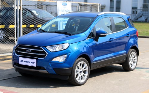 EcoSport mới tại nhà máy của Ford ở Hải Dương. Ảnh: Đức Huy