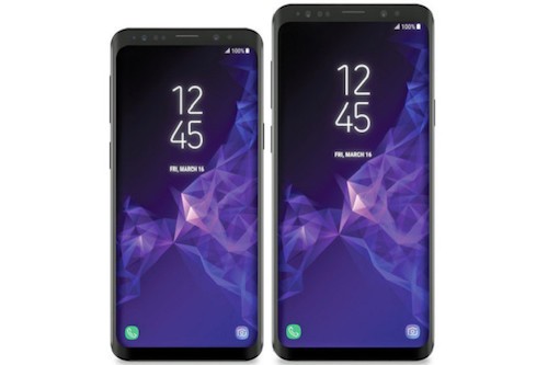 Ảnh được cho là Galaxy S9 và S9+.