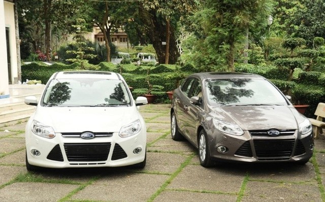 Mẫu xe Ford Focus, sản phẩm bị triệu hồi vì các lỗi liên quan đến hộp số (ảnh minh họa)