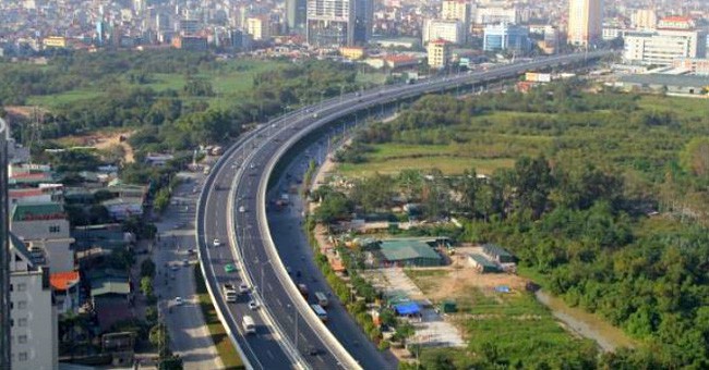 Dự án thiết kế đô thị hai bên đường vành đai 3 có chiều dài khoảng 4,22 km và tổng diện tích đất là 61,68 ha