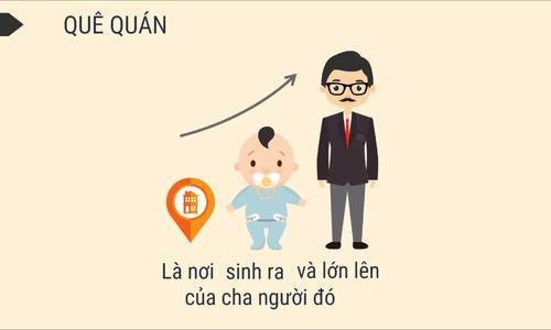 Quê quán và nguyên quán khác nhau thế nào?