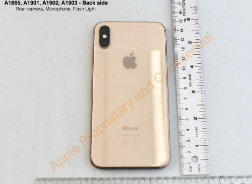 Phiên bản iPhone X màu vàng không được phát hành.