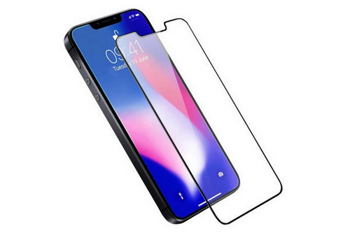 Ảnh quảng cáo tấm dán cường lực cho iPhone SE mới của Olixar.