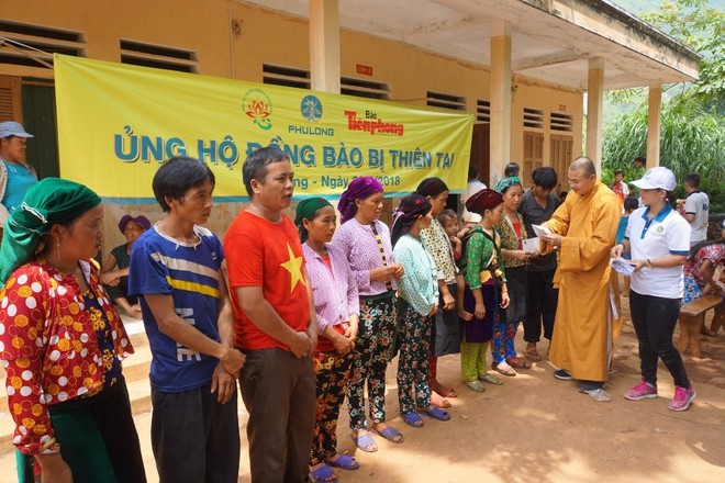 Tấm lòng Phú Long hướng về vùng lũ Hà Giang