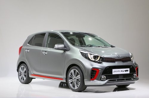 Kia Picanto động cơ tăng áp có 2 phiên bản.