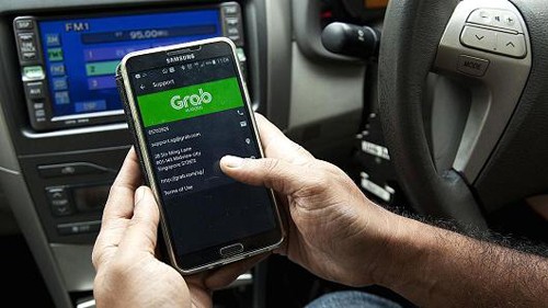 Grabcar đang được thí điểm tại 5 tỉnh, thành. Ảnh minh họa: CNBC.