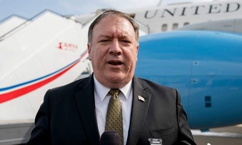 Ngoại trưởng Mỹ Mike Pompeo. Ảnh: AFP.