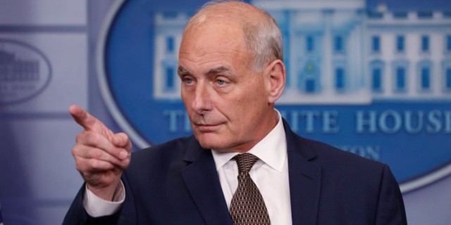 Chánh Văn phòng Nhà Trắng John Kelly (Ảnh: Reuters).