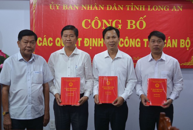 Nhân sự mới Long An, Quảng Ninh, Hà Tĩnh