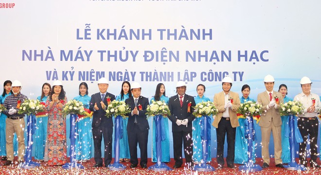 Tập đoàn Hà Đô (HDG) đưa vào vận hành Nhà máy thủy điện Nhạn Hạc