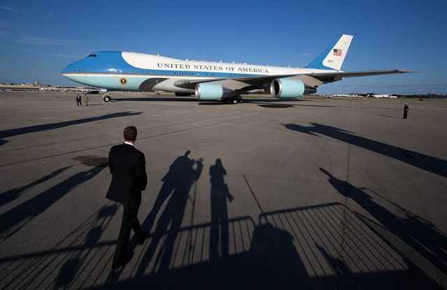 Chuyên cơ Air Force One của Tổng thống Mỹ. (Ảnh: AFP).