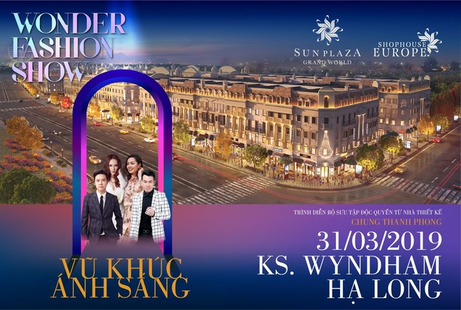 Trở thành người châu Âu hào hoa trong Vũ khúc ánh sáng – Wonder Fashion show