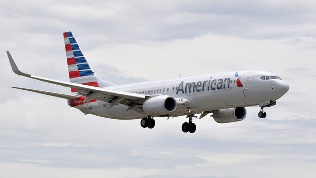 Máy bay của hãng hàng không American Airlines (Ảnh: Sputnik).