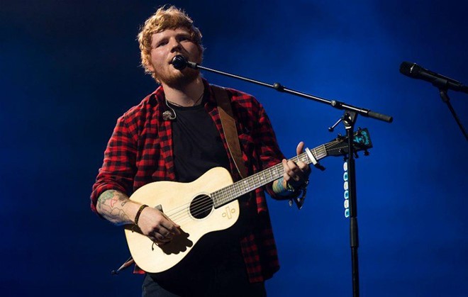 Ed Sheeran đang trên đường trở thành tỷ phú USD. Ảnh: Getty.  