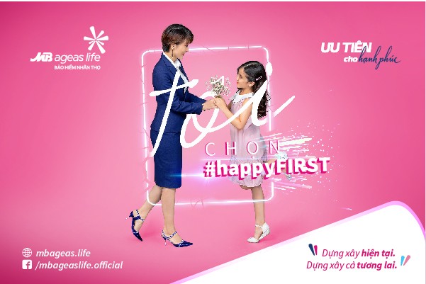 MB Ageas Life triển khai chiến dịch #happyFIRST