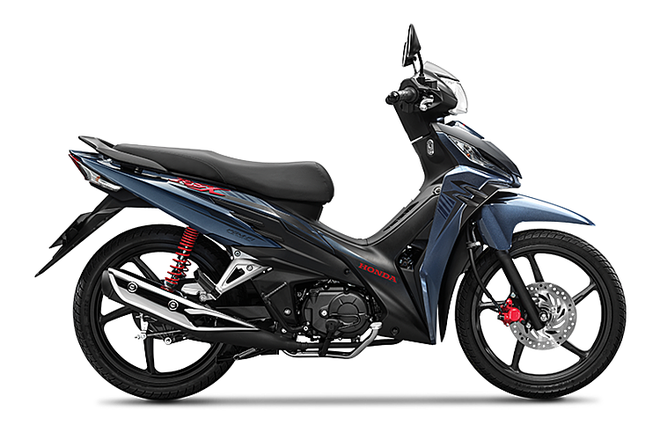 Phiên bản màu tem xanh-đen của Honda Wave RSX Fi 2019. Ảnh: Honda.