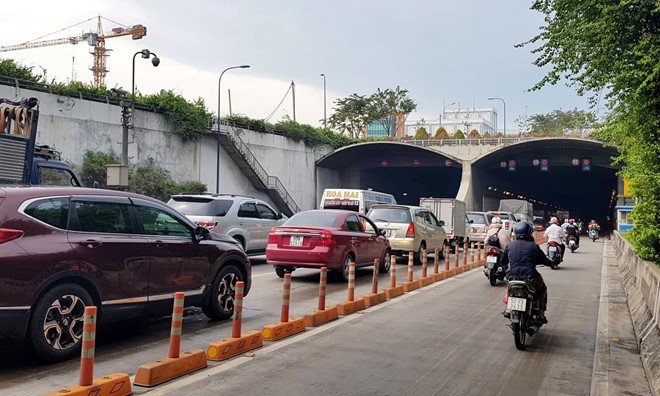 Hầm sông Sài Gòn sẽ bị phong tỏa cả hai hướng trong thời gian diễn tập.