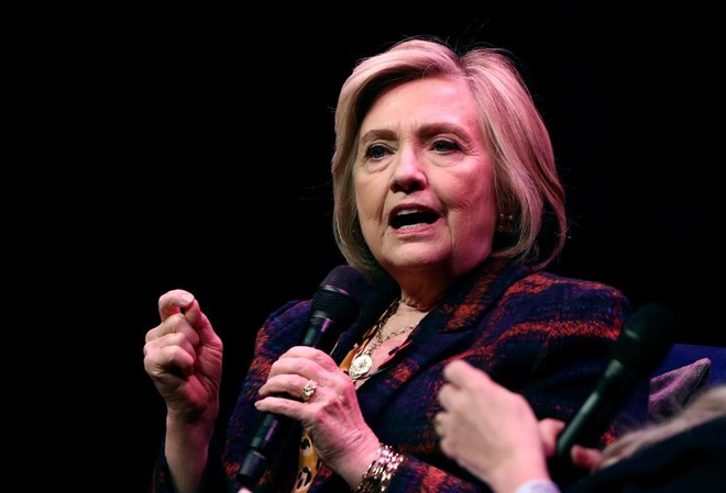 Cựu ngoại trưởng, cựu Đệ nhất Phu nhân Mỹ Hillary Clinton (Ảnh: Reuters)