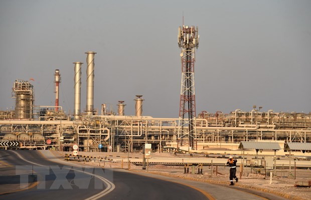 Một cơ sở lọc dầu của Aramco ở Saudi Arabia, ngày 20/9 vừa qua. (Ảnh: AFP/ TTXVN)