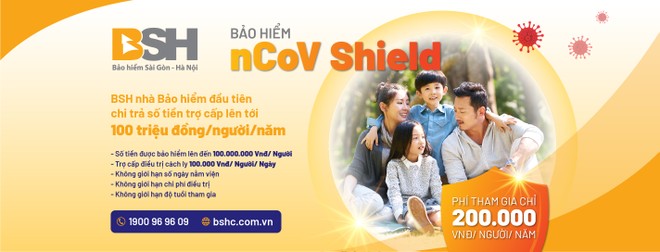 BSH - Nhà bảo hiểm đầu tiên trợ cấp tối đa số tiền bảo hiểm lên đến 100 triệu đồng/người