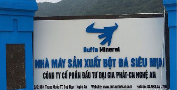 Đình chỉ hoạt động 6 tháng một công ty sản xuất bột đá thiếu đánh giá tác động môi trường