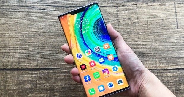 Mẫu điện thoại Mate 30 của Huawei. (Nguồn: vulcanpost.com).